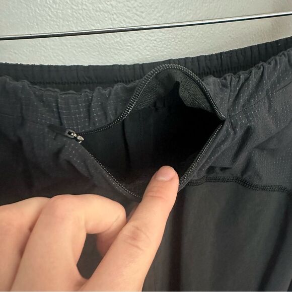 Outdoor Voices Black Athletic Jogger Pants Size Medium Drawstring Gym Workout - Picture 11 of 16